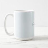 Mug Romantic Blue Life is but a dream (Gauche)