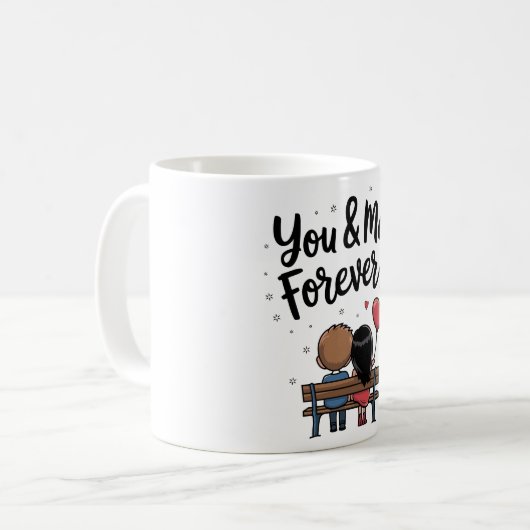 Mug Romantic Couple Coffee Cup (Devant gauche)