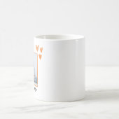 Mug Romantic Eiffel Tower Paris Photo Template Anniver (Centre)