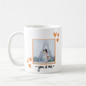 Mug Romantic Eiffel Tower Paris Photo Template Anniver (Gauche)