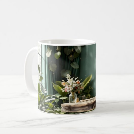 Mug Romantic Garden Landscape (Devant gauche)