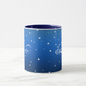 Mug Romantic Ombre Midnight Blue Starry Dreamer (Centre)