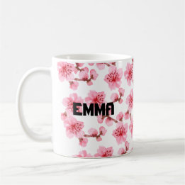 Mug Romantic pink Cherry blosson