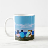 Mug Romantic Seaside Couple Illustration (Gauche)