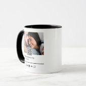Mug Romantic Song Title & Artist Music Player (Devant gauche)