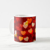 Mug Romantic Valentine Heart Pattern (Devant gauche)