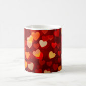 Mug Romantic Valentine Heart Pattern (Centre)