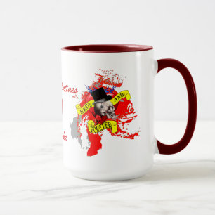 Mug Romantique alternative gothique steampunk Valentin