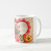 Mug Romantique Amour Coeur Art Imprimer (Devant droit)