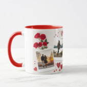 Mug romantique - Cadeau parfait pour les couples (Gauche)