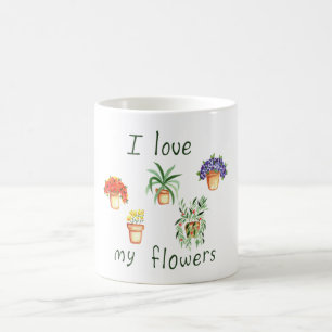 Mug Romantique J'aime mes semelles Minimaliste Cute