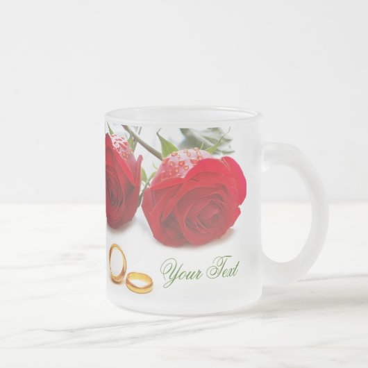 Mug romantique personnalisé (Droit)