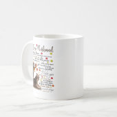Mug romantique pour les maris - Montrez votre amou (Devant gauche)