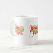 Mug romantique son M. Mme personnalisée (Devant gauche)
