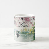 Mug Romantique Swans Lake Amour (Centre)