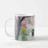 Mug Romantique Swans Lake Amour (Gauche)
