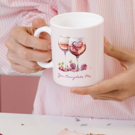 Mug romantique – Tu es mon complément de citation