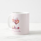 Mug romantique – Tu es mon complément de citation (Devant gauche)