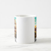 Mug Rome Colisée Italie Illustration de voyage (Centre)
