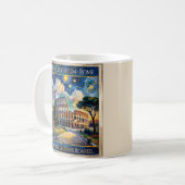 Mug Rome Colosseum Itlay Landmark Retro Van Gogh Art (Devant gauche)