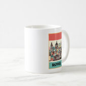 Mug Rome Italie Art déco (Devant droit)