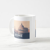 Mug Rome Italie Pastel Voyage Design (Devant gauche)