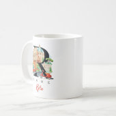 Mug Rome Italy Monogram Letter R Personalized Gift (Devant gauche)