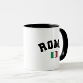 Mug Rome Typographie athlétique en détresse avec drape (Devant droit)