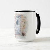 Mug Ron Hevener "La porte fermée" (Devant droit)
