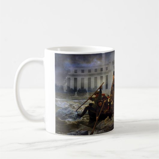 Mug Ron Paul croisant le Potomac (Gauche)
