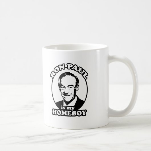 Mug Ron Paul est mon homeboy (Droite)