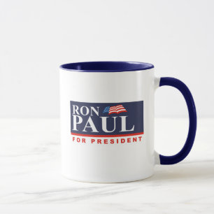 Mug RON PAUL POUR le PRÉSIDENT (interdiction