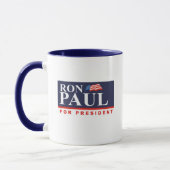 Mug RON PAUL POUR le PRÉSIDENT (interdiction (Gauche)