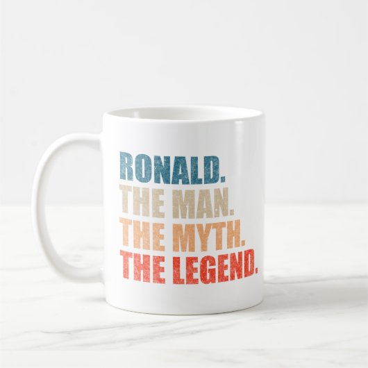 Mug Ronald L'Homme Le Mythe La Légende (Gauche)