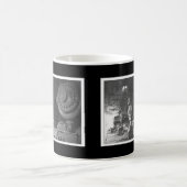 Mug Rond-house à vapeur vintage (Centre)