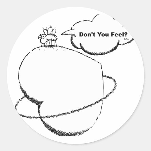 Mug Ronde Sticker (Voorkant)