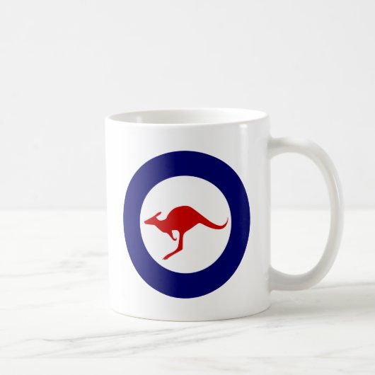 Mug Rondeau militaire d'aviation de kangourou de (Droite)