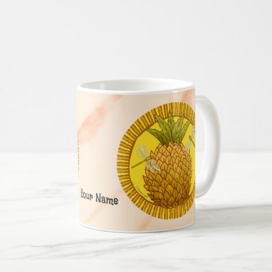 Mug Rondo Ananas (Devant droit)
