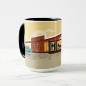 Mug Roof Angle Mid Century Maison moderne (Devant gauche)