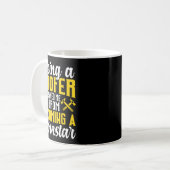 Mug Roofer Funny Roofing Tee For Coworker Novelty (Devant gauche)