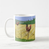 Mug Rooster à la campagne (Gauche)