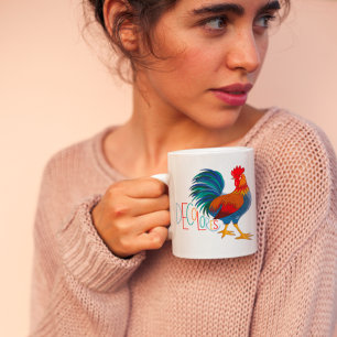 Mug Rooster coloré DeColores Cursillo