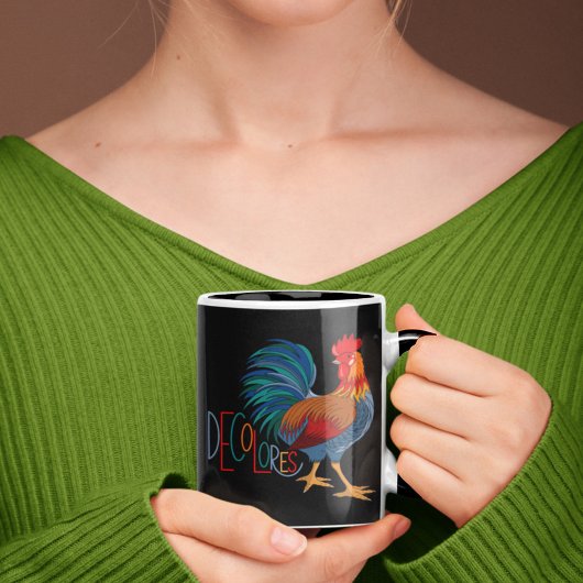 Mug Rooster coloré DeColores Cursillo