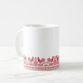 Mug Rooster cross-stitch (Devant gauche)