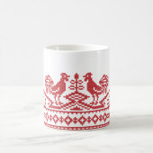 Mug Rooster cross-stitch (Centre)
