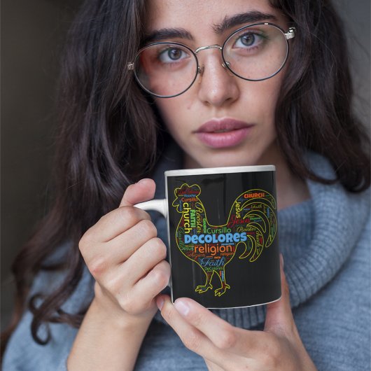 Mug Rooster de DeColores Cursillo Mot Cloud