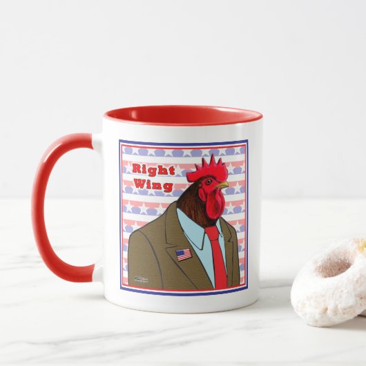Mug Rooster de droite (Avec donut)