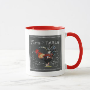 Mug Rooster de ferme à table