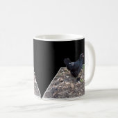 Mug Rooster de Fluffy Noir, (Devant droit)