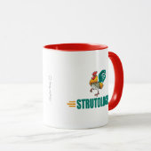 Mug Rooster drôle (Devant droit)